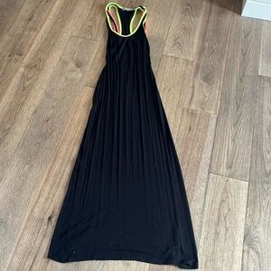 FINN & CLOVER | black maxi dress, size small